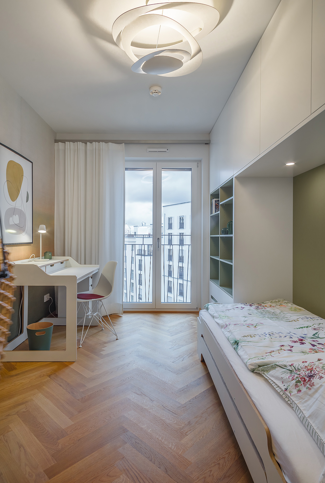 Projekt in der Regerstraße in München // Ansicht Kinderzimmer