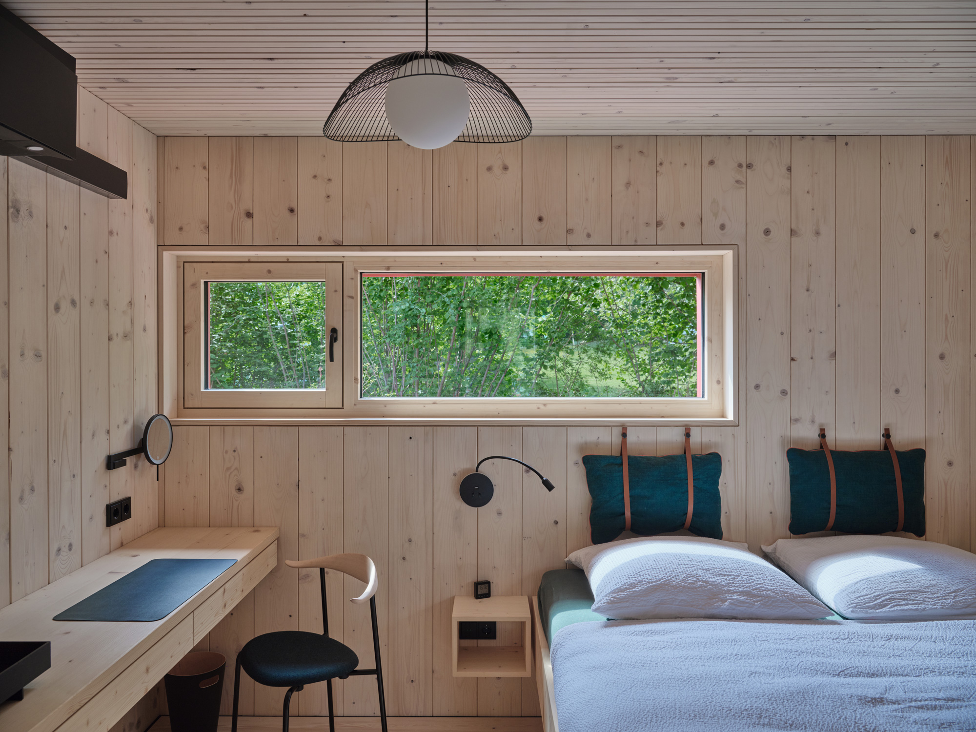 Projekt am Seeberg in Schondorf am Ammersee // Shlafzimmer im Erdgeschoss